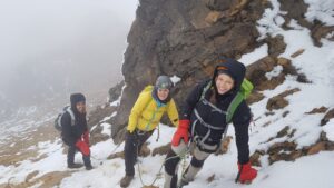 escalando el iliniza norte