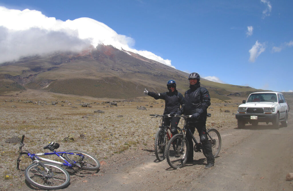 Cotopaxi Bike Tour near Quito