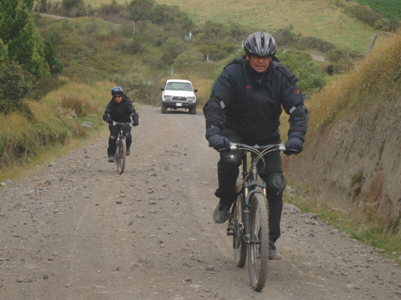 Tour bicicleta Cotopaxi cerca de Quito