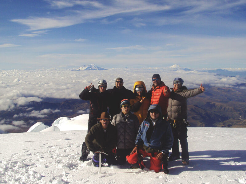 Climb Cayambe Volcano Summit
